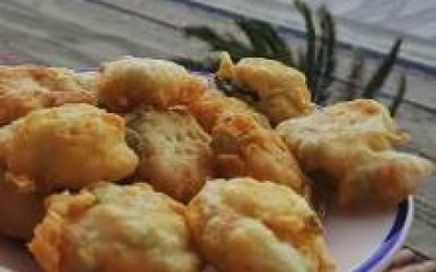 Frittelle di fiori di zucca